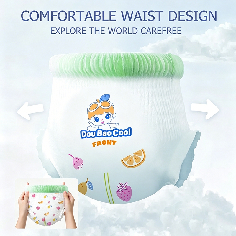 ผ้าอ้อม Doubaocool ไซส์ L-7XL ซึมซาบเร็ว เก็บตัวได้ดี ไม่อับชื้น ระบายอากาศได้ดี ป้องกันการรั่วซึม ใส่ได้นาน แห้งสบาย เหมาะสำหรับเด็กอ้วน รูปที่ 3