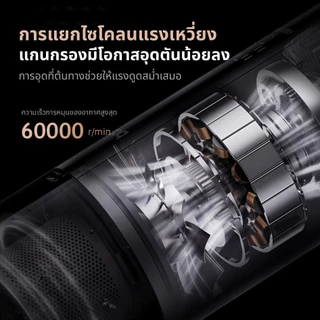 BASA เครื่องดูดฝุ่นในรถยนต์แบบเป่าและดูดไร้สาย 25000Pa พลังดูด VC-M7