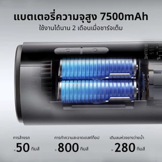BASA เครื่องดูดฝุ่นในรถยนต์แบบเป่าและดูดไร้สาย 25000Pa พลังดูด VC-M7