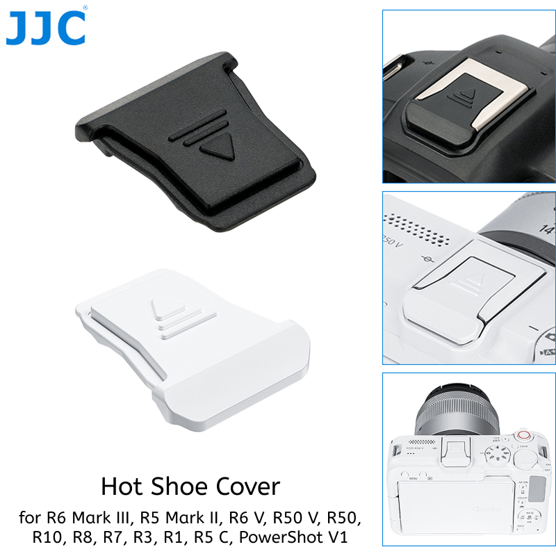 JJC ER-SC2 ร้อนรองเท้าสําหรับ Canon EOS R6V R6 Mark III R6M3 R50 V R50 R5 II R6 II R8 R7 R1 R10 Powe
