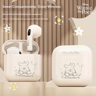 Disney DS-1 Graffiti Series IP Collaboration น่ารักและพกพาเพลงกีฬาสบาย Half-In-Ear Passive Noise-Cancelling หูฟังบลูทูธสําหรับ Apple และ Android