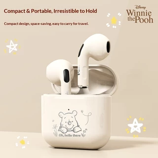 Disney DS-1 Graffiti Series IP Collaboration น่ารักและพกพาเพลงกีฬาสบาย Half-In-Ear Passive Noise-Cancelling หูฟังบลูทูธสําหรับ Apple และ Android