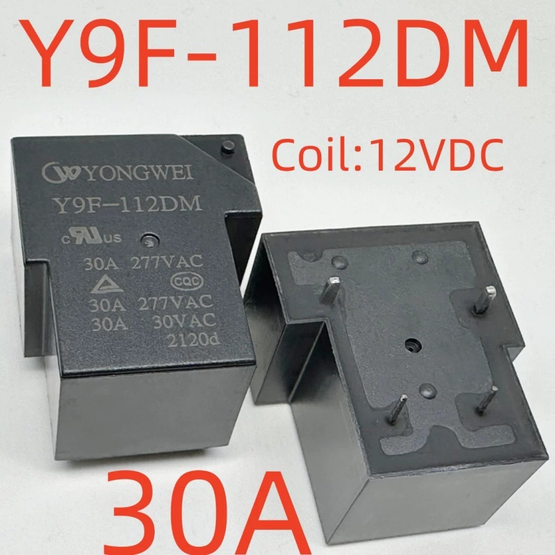 รีเลย์ Y9F-112DM 4 ขา 30A