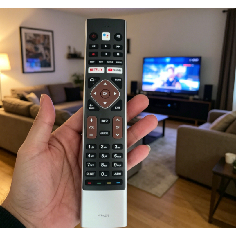 คลังสินค้าพร้อม HTR-U27E TV Remote Replacement Fit Haier Smart LED โทรทัศน์ LE32K6600SG LE43K6600SG 