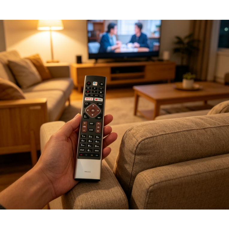 HTR-U27E รีโมทคอนโทรลใช้งานร่วมกับ Haier สมาร์ททีวี LE32K6600SG LE43K6600SG LE43K6700UG LE50K6700UG 
