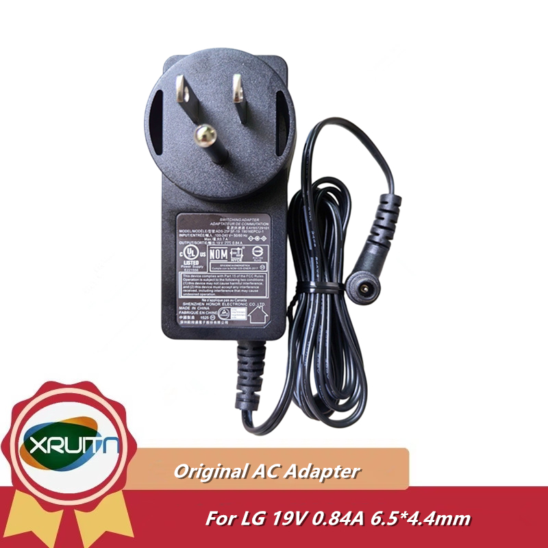 Original US Plug AC Adapter Charger 19V 0.84A สําหรับ LG 20M37H 20M35D 20M37A 20M38A LCD Monitor แหล