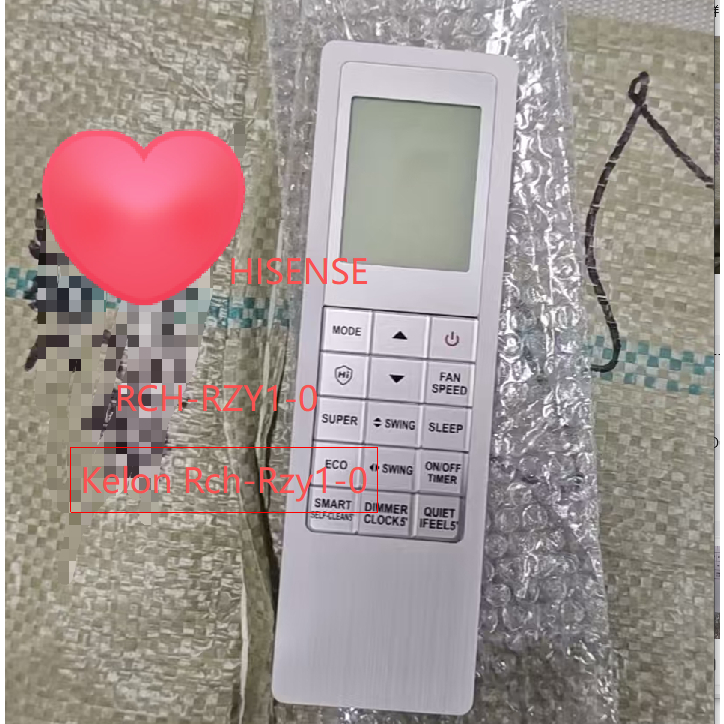 Hisense RCH-RSY2-0 Remote Air สําหรับรีโมทคอนโทรล X Air ใช้สําหรับ Kelon Rch-Rzy1-0
