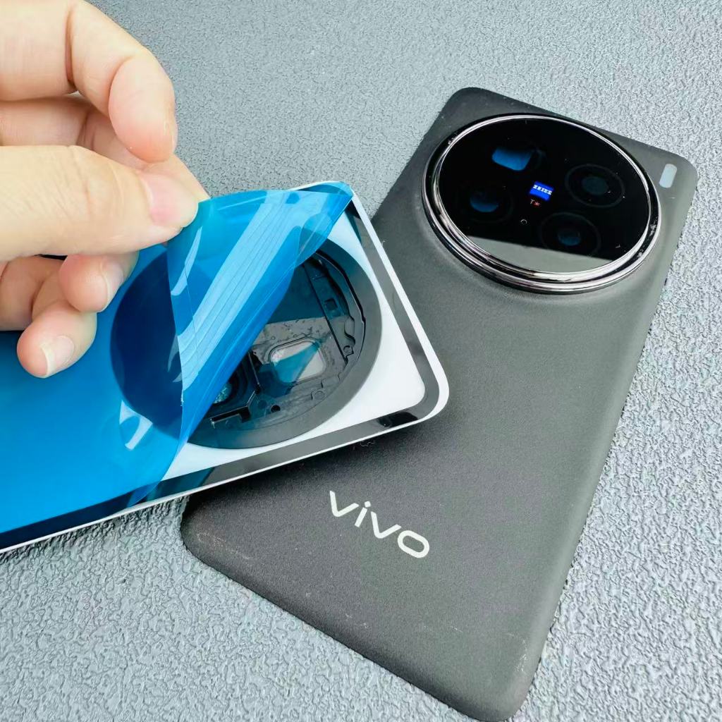 สําหรับ VIVO X200 V2415 X200Pro V2413 ด้านหลังกรณีเดิมฝาหลังแบตเตอรี่อะไหล่ซ่อมพร้อมเลนส์กล้องกรอบกา