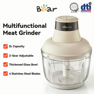 Bear Blender Heavy Duty Food Processor Electric Meat Grinder Heavy Duty Vegetable Chopper for Garlic