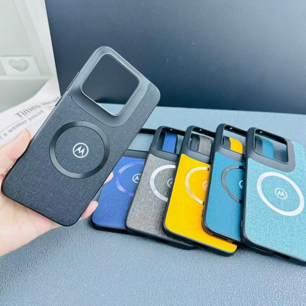 ใหม่ผ้าหนังเคสโทรศัพท์ Motorola Moto Edge 60 G86 G67 G57 Power G56 G85 G55 G35 G45 G15 G05 Razr 50 4