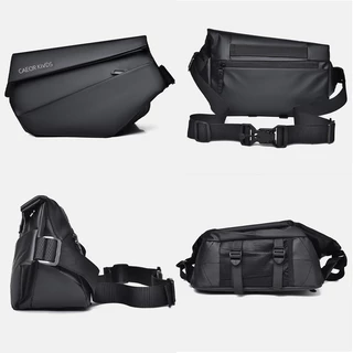 กระเป๋าสะพายข้างและกระเป๋าสะพายไหล่ ปรับความยาวสายสะพายไหล่ได้ unisex อเนกประสงค์ สไตล์อินเทรนด์ น้ำหนักเบา กันน้ำ ทนทาน