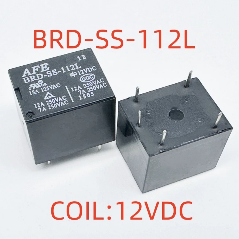 รีเลย์ BRD-SS-109 112 124L 5 Pins 12A