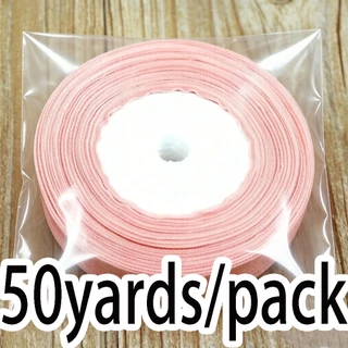 12 มม. (50 หลา/ม้วน) ริบบิ้นออร์แกนซ่า ขายส่งห่อของขวัญตกแต่งริบบิ้นคริสต์มาส