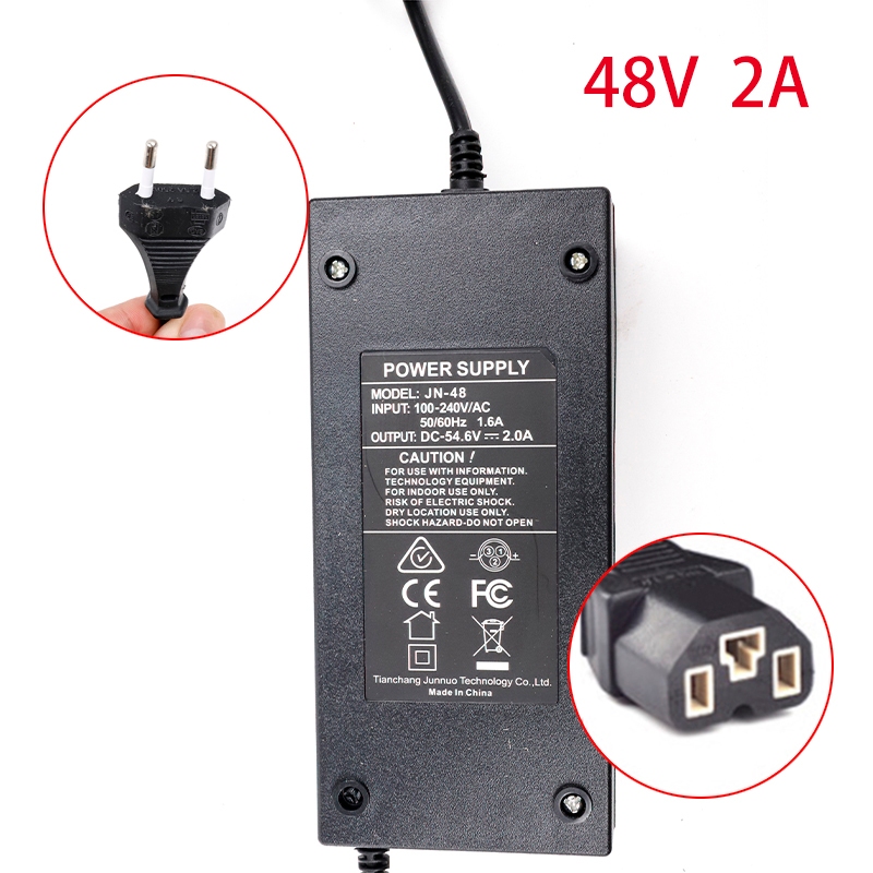 JUN NUO Charger 54.6V - 67.2V 2A - Citycocoo ชิ้นส่วนสกู๊ตเตอร์ไฟฟ้า