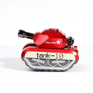 (COD)รถถังจิ๋วอัลลอย Tank-19 มีสีแดง/สีทองให้เลือก ของเล่นทหารยิงกระสุนได้ โมเดลของสะสมเด็กผู้ชาย