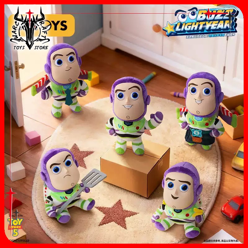 มีในสต็อก52TOYS Disney Toy Story 5 Buzz Lightyear Flocked Blind Box