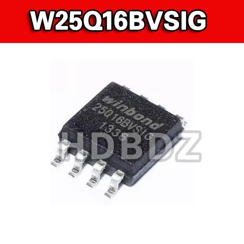 5PCS W25Q16BVSIG W25Q16DVSIG W25Q16JVSIQ 16Mbits SOP8 2MB 3.3V แฟลชชิป  IC SMD 25Q16BVSIG 25Q16DVSIG