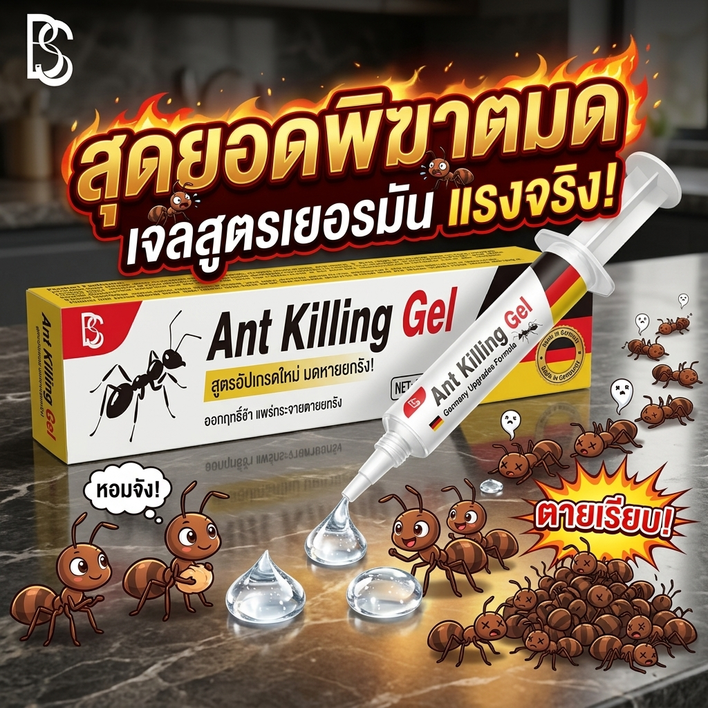 ✨ 2026 อัพเกรดใหม่ ผลลัพธ์เพิ่มขึ้นสองเท่า ✨ เจลกำจัดมด ยาฆ่ามด กำจัดมด ยากําจัดมด ที่ไหนมีมด ที่นั่นก็มีมดอยู่เต็ม เหยื่อมด ฆ่ามด
