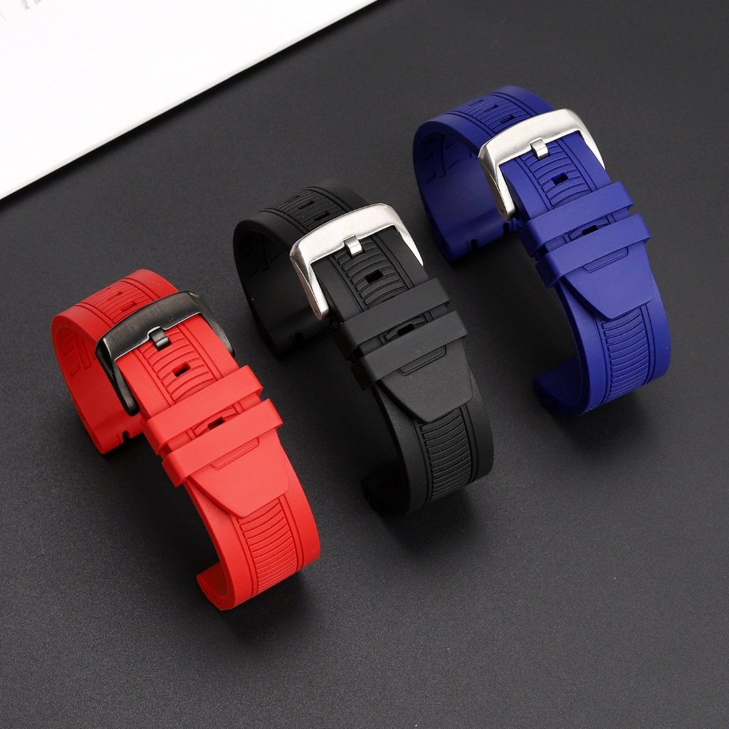 เหมาะสําหรับ Tissot T-Sport Racing Series Tissot T115.417/427 สายนาฬิกายางผู้ชาย