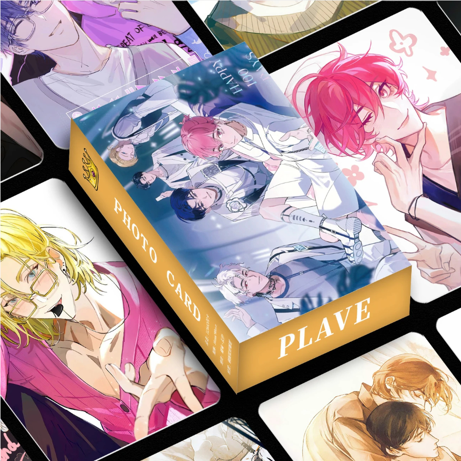 ขายดี สินค้าใหม่ โฟโต้การ์ดเลเซอร์ PLAVE Merchandise NOAH YEJUN BAMBY EUNHO HAMIN 10 ซม. กล่อง 55 ชิ้น คุณภาพสูง