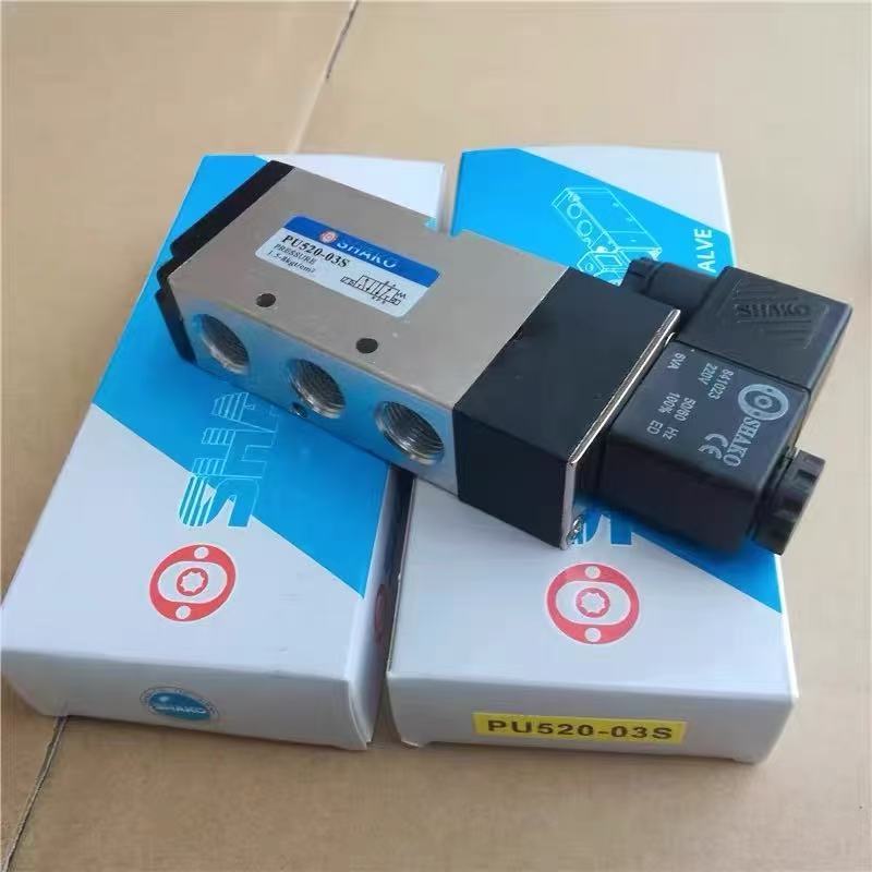 โซลินอยด์วาล์ว PU520-02S PU520-03S PU520-04SSHAKO
