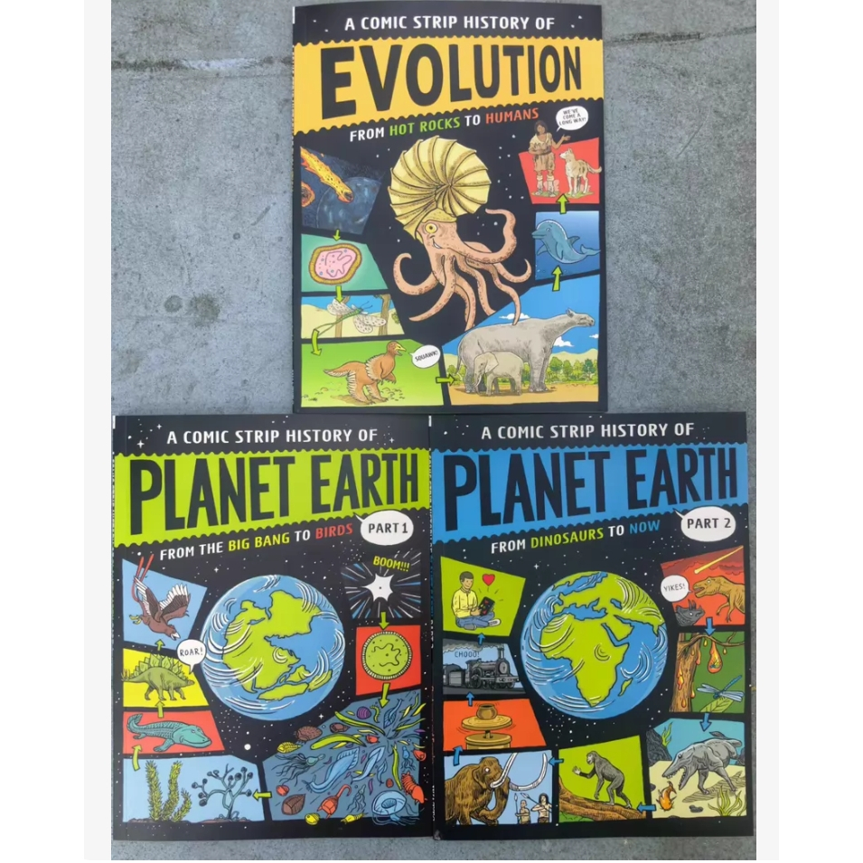 Comic Strip Science  แถบการ์ตูนวิทยาศาสตร์（12 book）