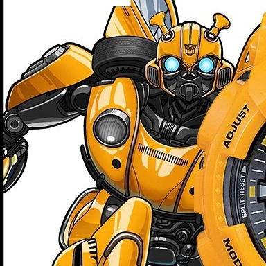 GA-110 Sports bumblebee ของสะสม GA-100 Sports bumblebee