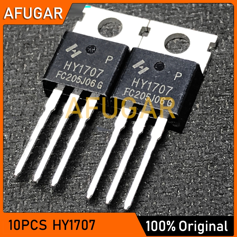 10 ชิ้นเดิม HY1707 HY1707P TO-220 1707 70V/80A MOSFET ทรานซิสเตอร์ใหม่