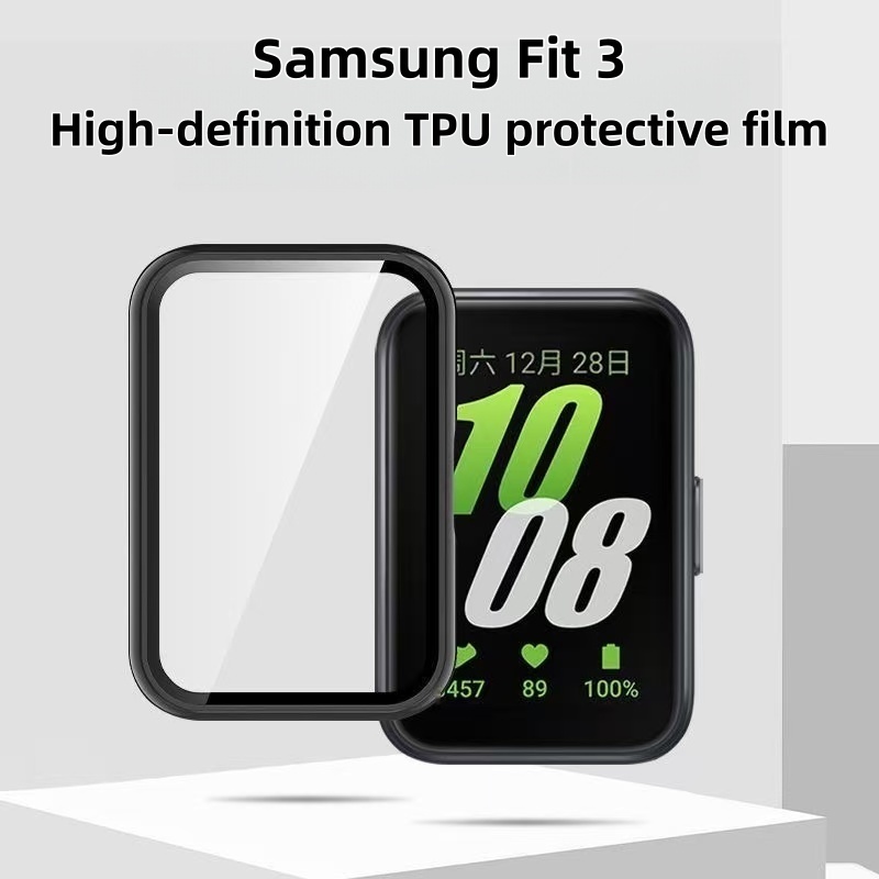 เคสสําหรับ Samsung Galaxy Fit 3 TPU All in One เคสป้องกันในตัวฝาครอบป้องกันหน้าจอ