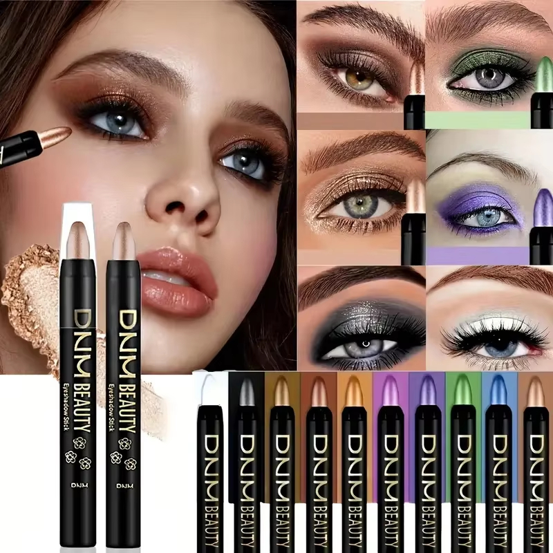 ดินสอเขียนคิ้วชิมเมอร์และไฮไลท์กันน้ํารอยเปื้อนขนาด 16 สีติดทนนาน