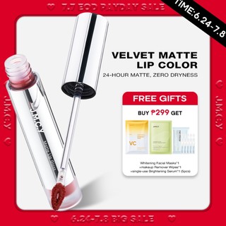 【Criza Taa Inspired Lip Tint】JMCY Matte Liptint SPF 25 PA+++ 8h Hydration Lock Color Lipstick Eye-serum-infused  Moisturizing Non-drying Waterproof Smudge-proof Matte Lippie