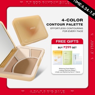 【Sculpt & Glow Kit】JMCY 3-in-1 Contour Palette Effortless Sculpting for a Naturally Defined Look Blendable Buildable Beginner-Friendly