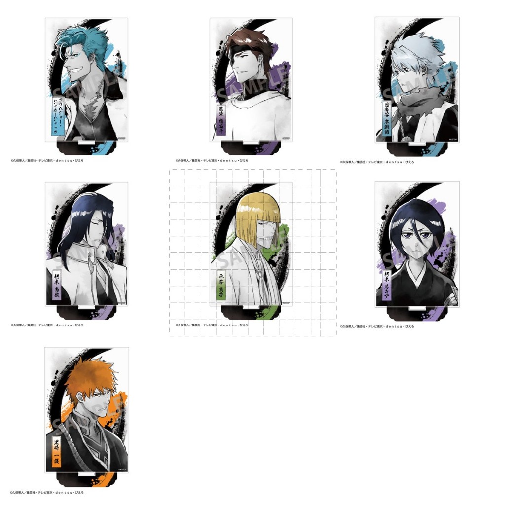 Fanmade Bleach TYBW Hitsugaya Ichigo Urahara ชุดขาตั้งอะคริลิค | อะนิเมะรูปตกแต่งห้องสะสม