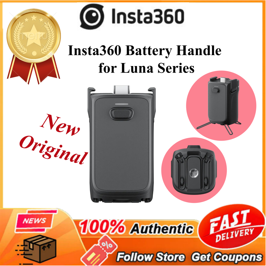 【New】Original Insta360 Battery Handle สําหรับ Insta360 Luna Series