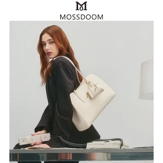 MOSSDOOM The Muse Lorelia Bag กระเป๋าโท้ทสุดหรู กว้างขวาง คุณภาพดี มีลวดลายสวยงาม เรียบง่ายแต่ดูดีมีระดับ