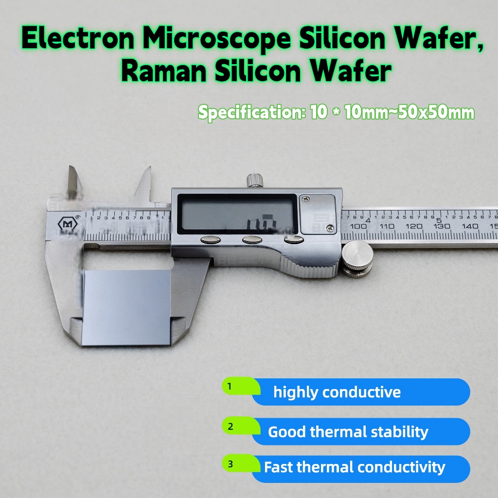Electron Microscoopy Silicon Wafer, Raman Silicon Wafer