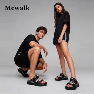 Mcwalk EVA รองเท้าเดินป่า ลุยน้ำ แคมป์ปิ้ง กันลื่น ท่องเที่ยว เดินเขา ไซส์ใหญ่ ระบายอากาศ หัวโต เดินสบาย ไซส์ MC2490-1 36-45
