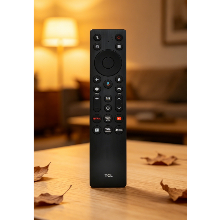 TCL อัจฉริยะ Bluetooth Voice Remote RC813A FMB1 Universal เปลี่ยน Fit 2025 TCL 75T6C โทรทัศน์อัจฉริย