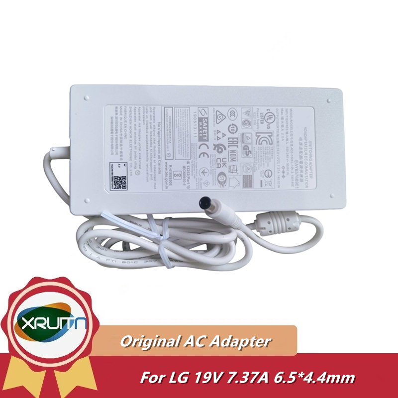 ของแท้ LCAP31 อะแดปเตอร์ AC 19V 7.37A สําหรับ Lg 45UM94-P 27UD88-W 34UM9SP 27UK850 27UL850 34UC97-S 