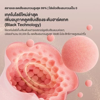 ใหม่รุ่นดอกไม้Noise-Cancellingปลั๊กอุดหู 7 ชั้นฉนวนกันเสียงสีดําเทคโนโลยี Sleep Anti-snoring ช้า Rebound อุณหภูมิ Sensing PU