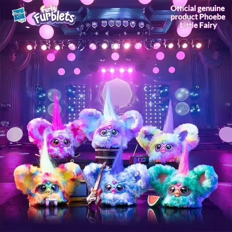 Furby Furblets Par Tay Mini Friend, 45+Sound Effects, Disco Music, Only Say Furbish, ของเล่นตุ๊กตาอิ