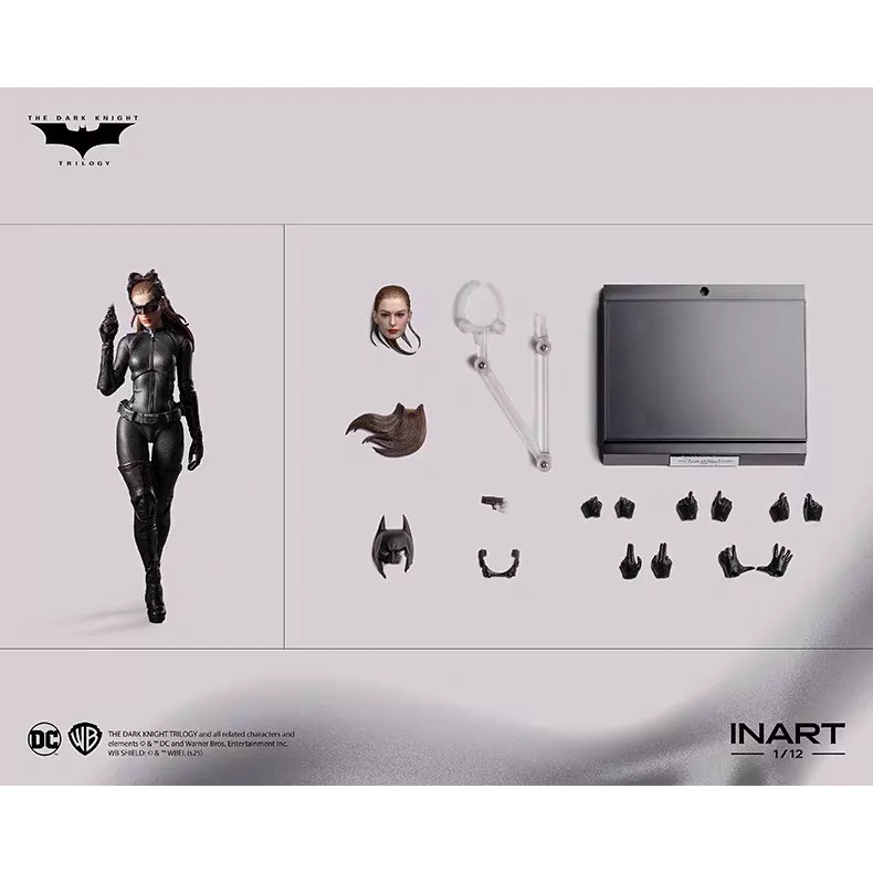 INART Batman: The Dark Knight Rises Catwoman Anne Hathaway 1/12 Scale Action Figure