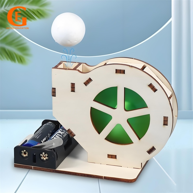 โมเดลลูกบอลลอยน้ํา แบบไม้ กลไกทางวิทยาศาสตร์ ของเล่นเสริมการเรียนรู้เด็ก DIY