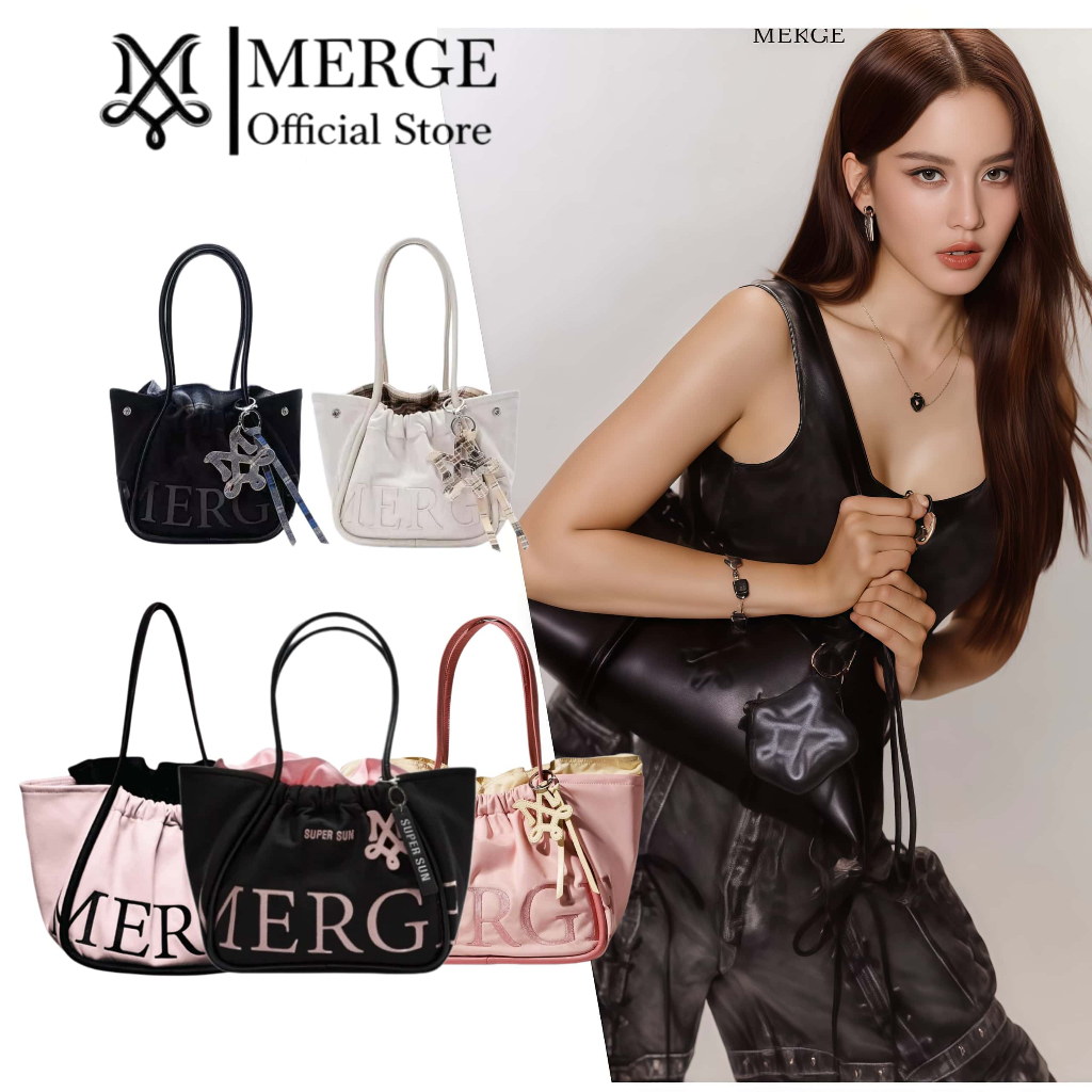 MERGE A DAY BAG S/M/L 🔥 | กระเป๋าสะพายข้าง มีให้เลือก 3 ไซส์ (เล็ก/กลาง/ใหญ่) ของแท้ 100%