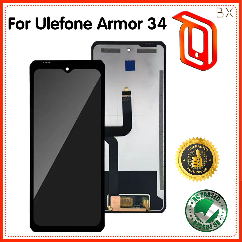 สําหรับ Ulefone Armor 34 จอแสดงผล LCD และชุดแผงสัมผัส