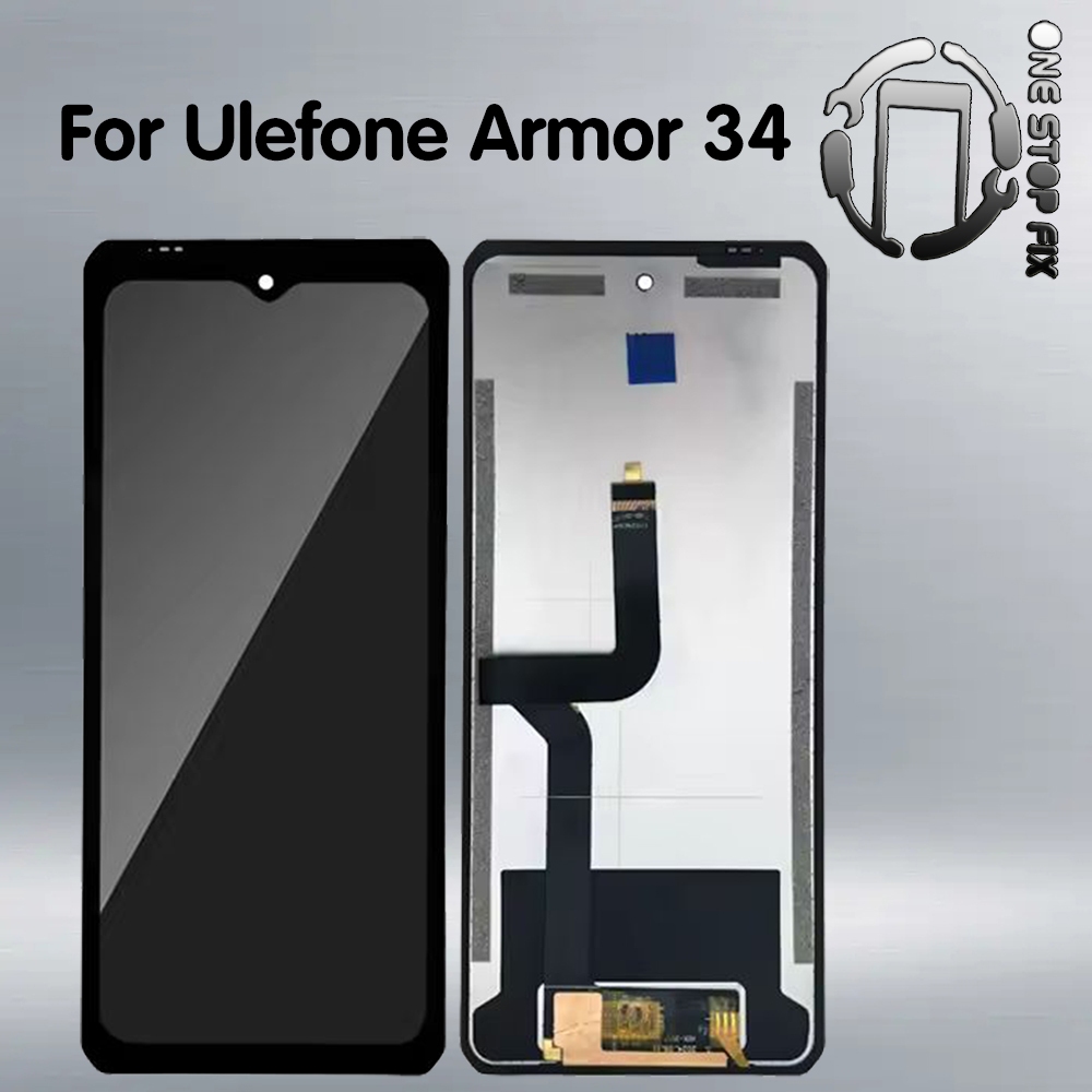 สําหรับ Ulefone Armor 34 จอแสดงผล LCD หน้าจอสัมผัสแผง digitizer