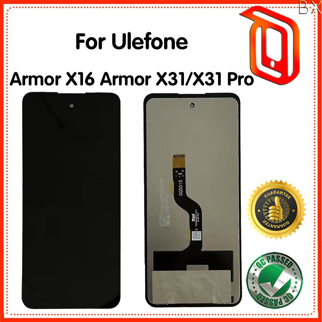 สําหรับ Ulefone Armor X16 Armor X31/X31 Pro จอแสดงผล LCD และชุดแผงสัมผัส
