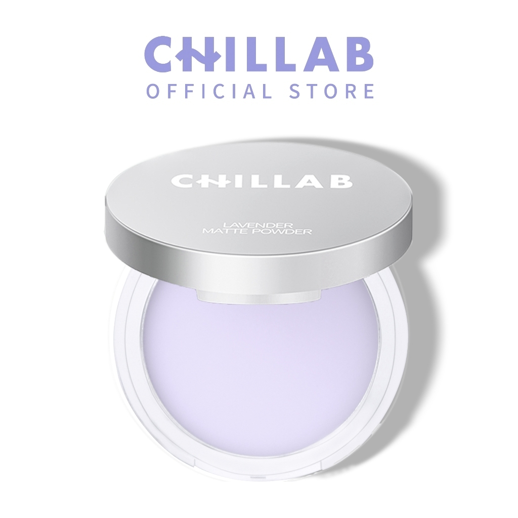 Chillab Lavender Matte Powder แป้งคุมมัน ผิวแมตต์ เบลอรูขุมขน เนื้อบางเบา ไม่หนักผิว
