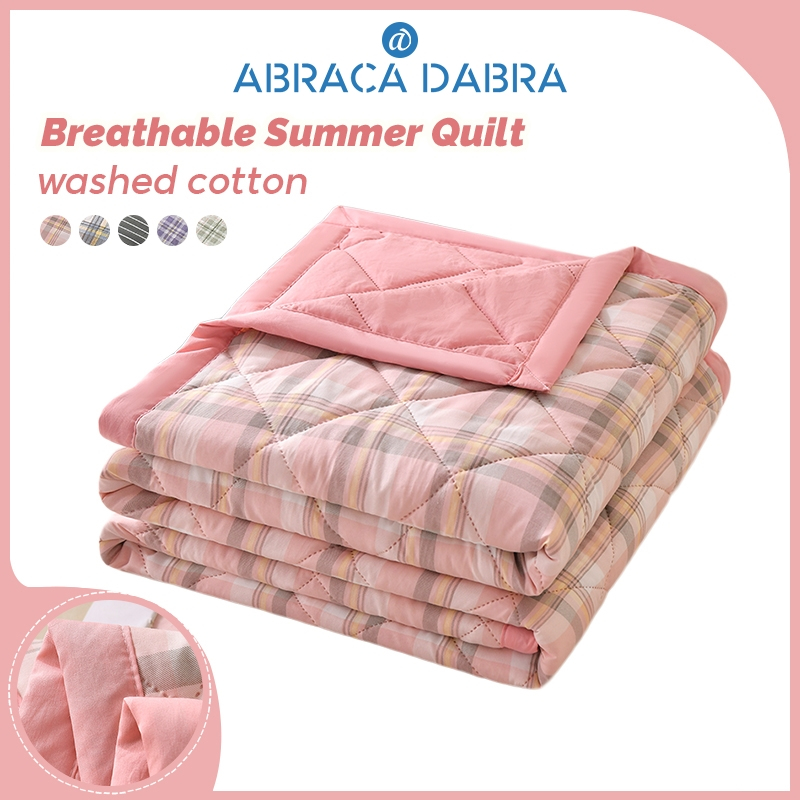 Abraca Dabra A class Cool feeling Summer Quilt Instant Coolness ผ้าห่มระบายอากาศ 5 ฟุต/6.5 ฟุต