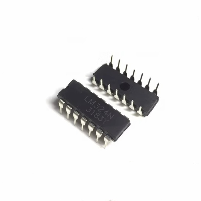 ชิป LM324 LM324N DIP14